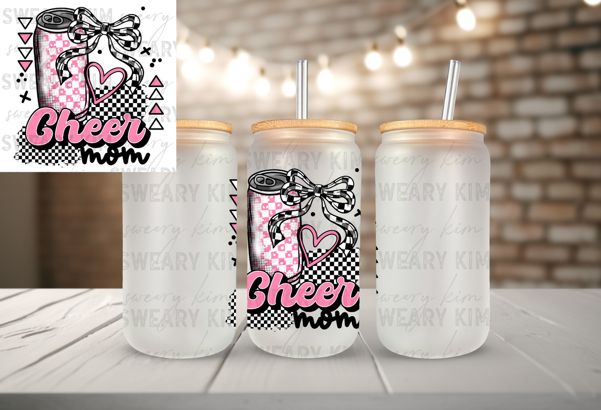 Cheer Mom UV Dtf Decal