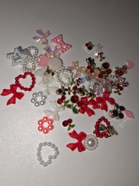 Cherry Bow Charm Mix