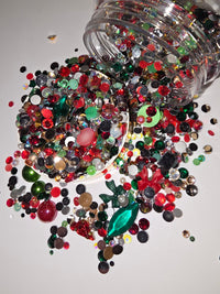 Custom Christmas Rhinestone Mix