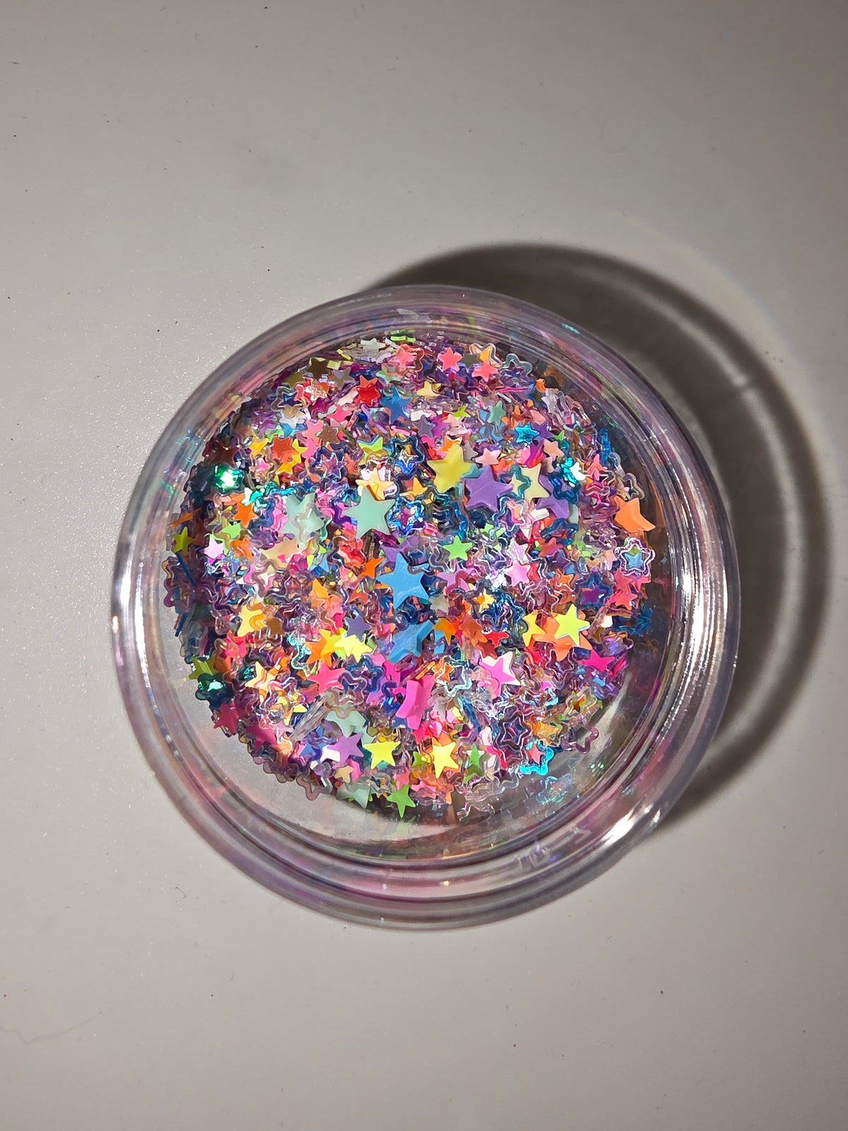 Rainbow Clay & Confetti Star Sprinkles