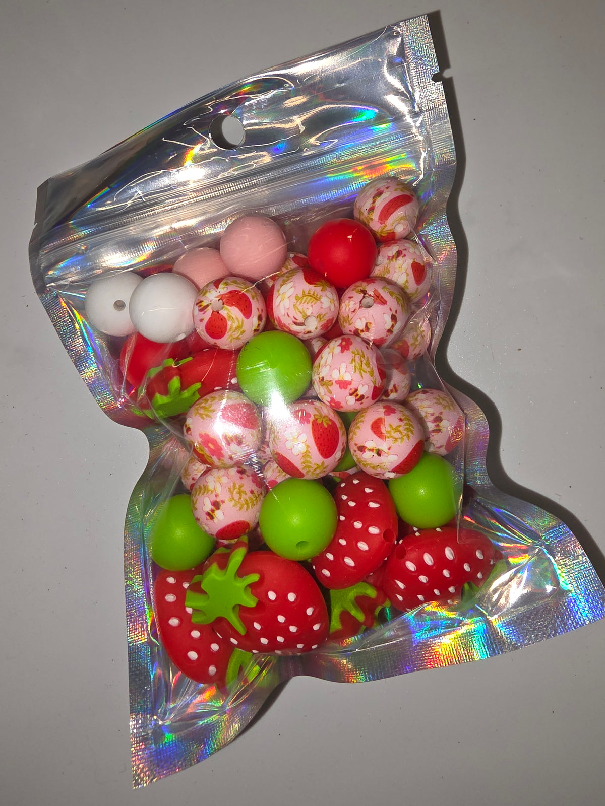Bulk Strawberry Beads