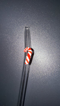 Glass Straws With Charms For 16oz Cans