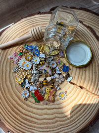 Bee, Floral, Moth & More Charms