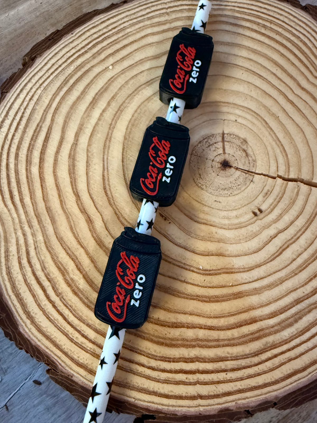 Cola Zero Straw Topper