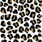 Large Black & Brown Leopard Spots UV Dtf Element Sheet 7.5inx10.5in