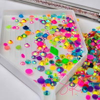 Custom Neon Rhinestone Mix