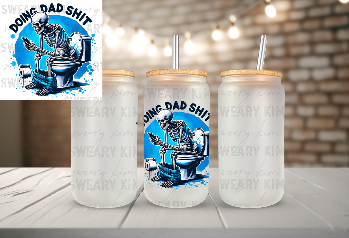 Doing Dad Shit UV Dtf Decal