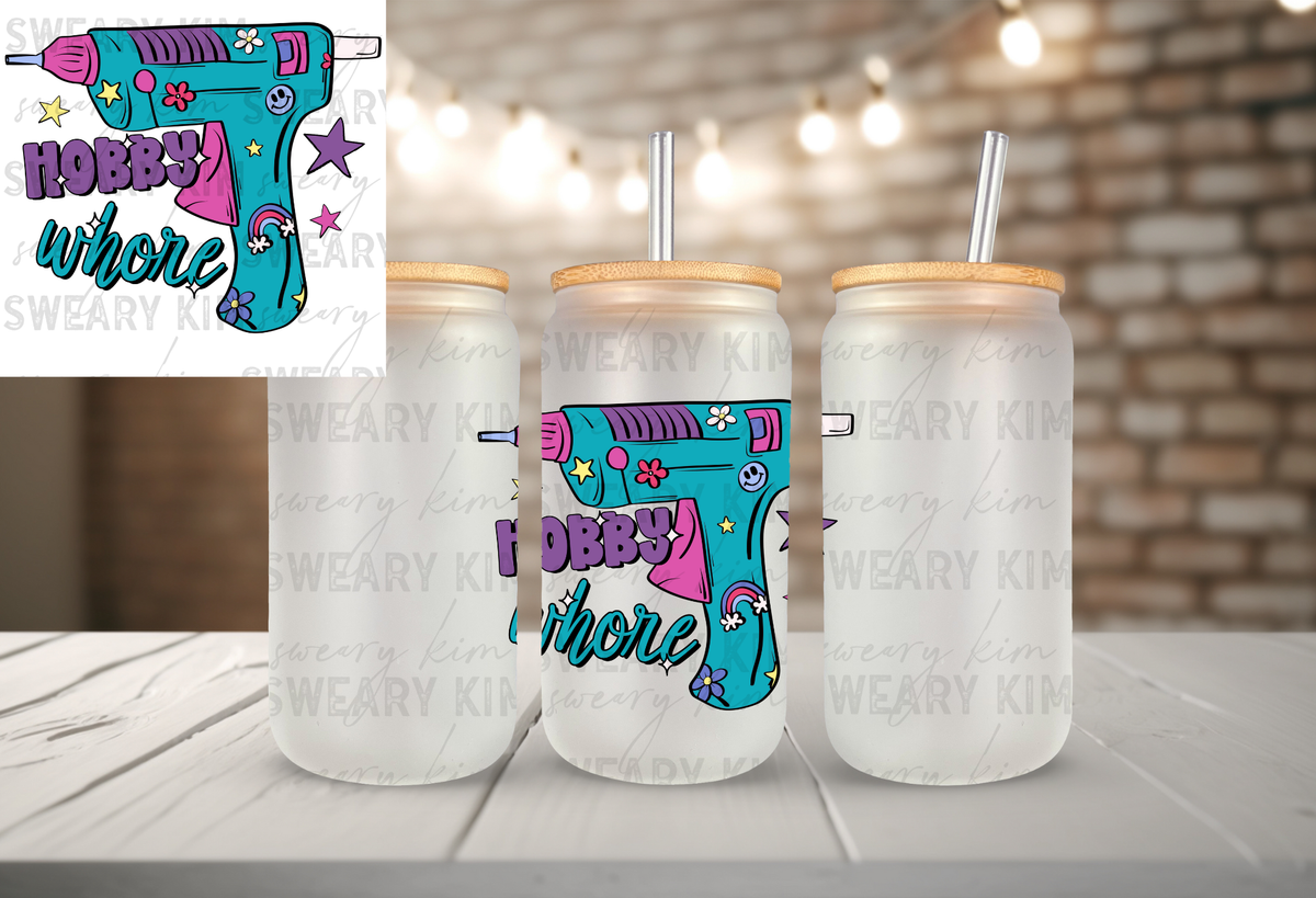 Hobby Whore UV Dtf Decal