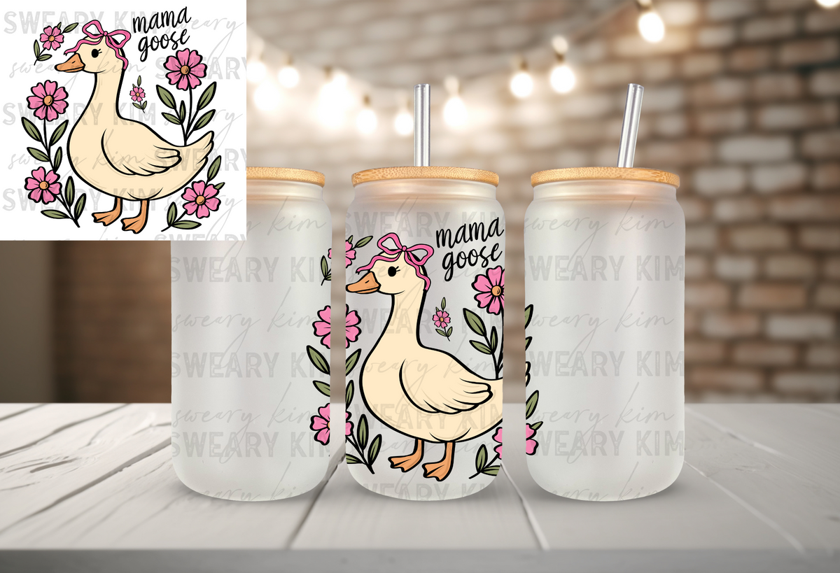 Mama Goose UV Dtf Decal