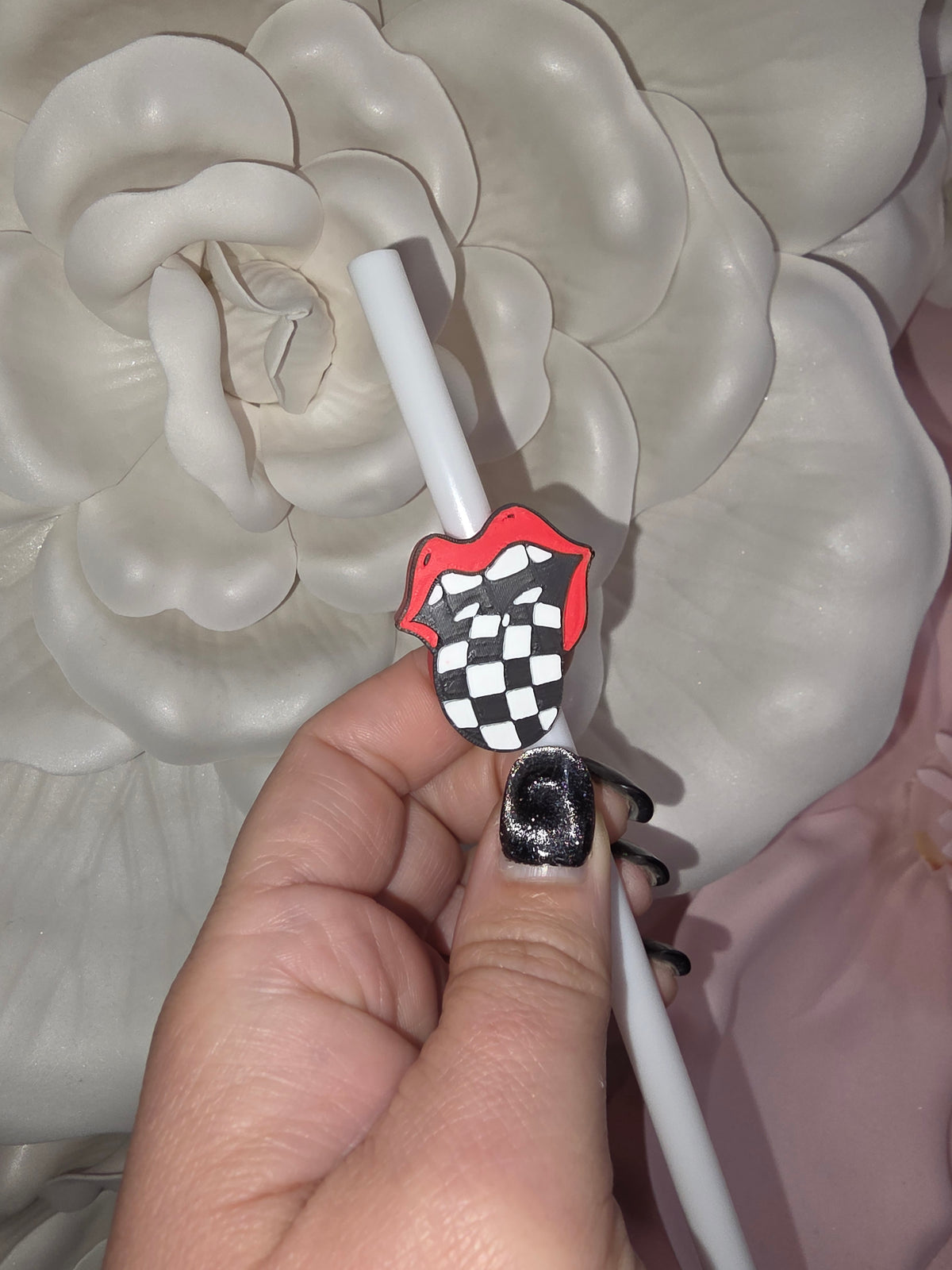 Rolling Tongue Straw Topper