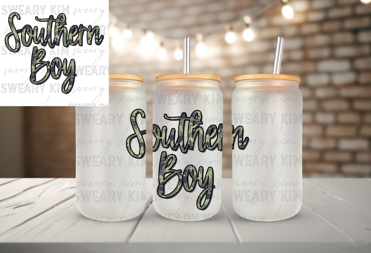 Southern Boy UV Dtf Decal