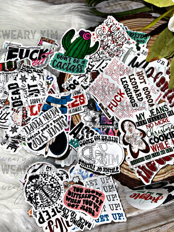 Mystery Vinyl Sticker Bundle