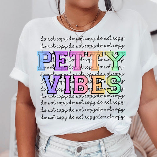 Petty vibes PNG DOWNLOAD