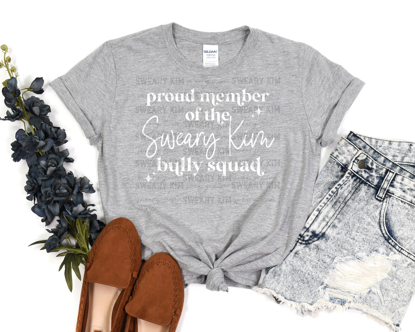 Bully Squad Grey T-Shirt Short Sleeve PreOrder